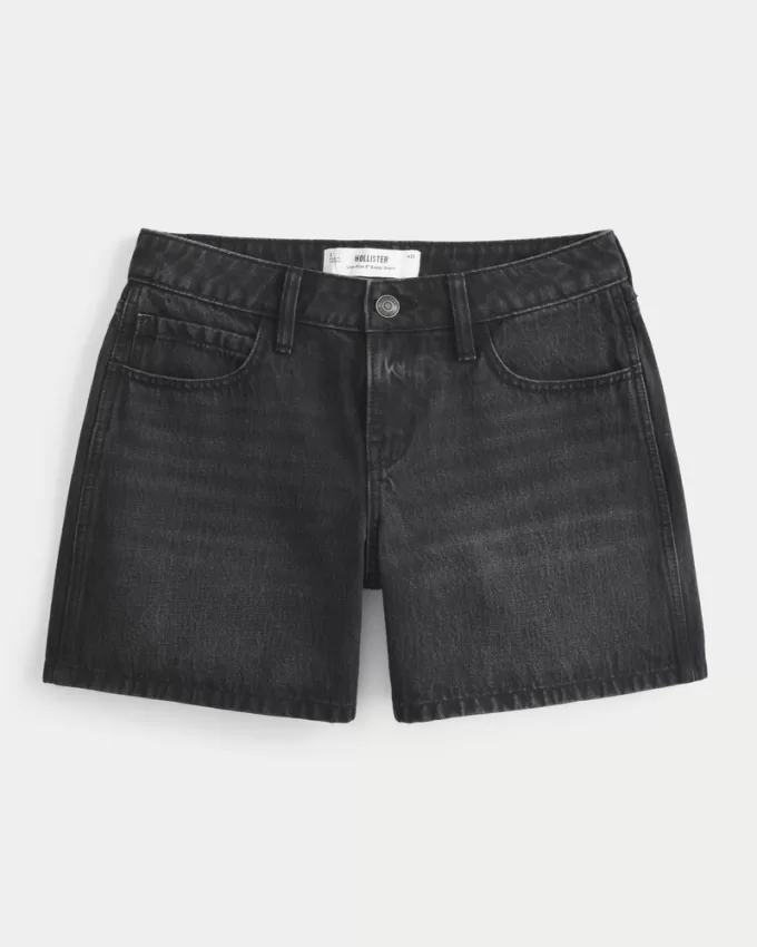 Low-Rise Washed Black Baggy Denim Shorts 5″,Low-Rise Washed Black Baggy Denim Shorts 5″ Low-Rise Washed Black Baggy Denim Shorts 5″,Low-Rise Washed Black Baggy Denim Shorts 5″