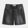 Low-Rise Washed Black Baggy Jort,Low-Rise Washed Black Baggy Jort Low-Rise Washed Black Baggy Jort,Low-Rise Washed Black Baggy Jort