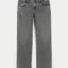 Low-Rise Washed Gray Relaxed Straight Jeans,Low-Rise Washed Gray Relaxed Straight Jeans Low-Rise Washed Gray Relaxed Straight Jeans,Low-Rise Washed Gray Relaxed Straight Jeans