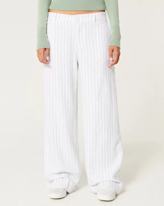 Low-Rise Wide-Leg Pants,Low-Rise Wide-Leg Pants Low-Rise Wide-Leg Pants,Low-Rise Wide-Leg Pants