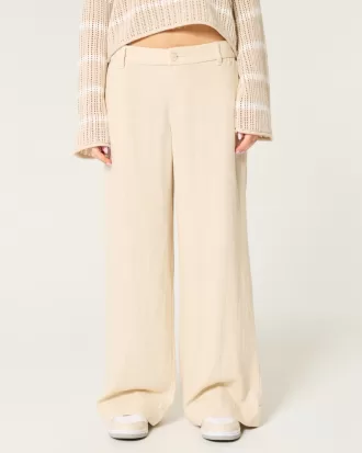 Low-Rise Wide-Leg Pants,Low-Rise Wide-Leg Pants Low-Rise Wide-Leg Pants,Low-Rise Wide-Leg Pants