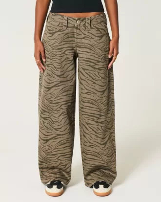Low-Rise Zebra Pattern Super Baggy Jeans,Low-Rise Zebra Pattern Super Baggy Jeans Low-Rise Zebra Pattern Super Baggy Jeans,Low-Rise Zebra Pattern Super Baggy Jeans