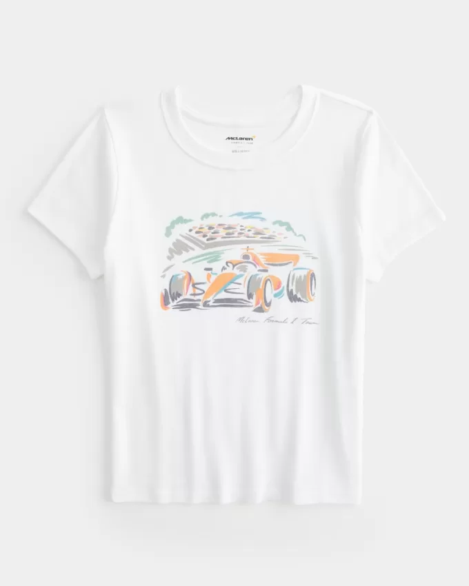 McLaren Graphic Baby Tee,McLaren Graphic Baby Tee McLaren Graphic Baby Tee,McLaren Graphic Baby Tee