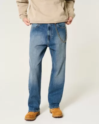 Medium Wash Baggy Jeans,Medium Wash Baggy Jeans