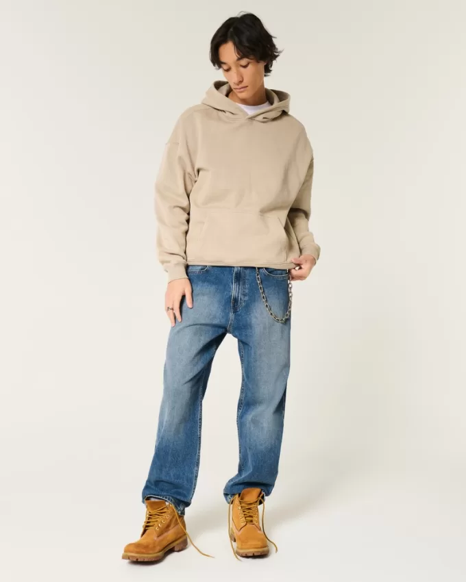 Medium Wash Baggy Jeans,Medium Wash Baggy Jeans