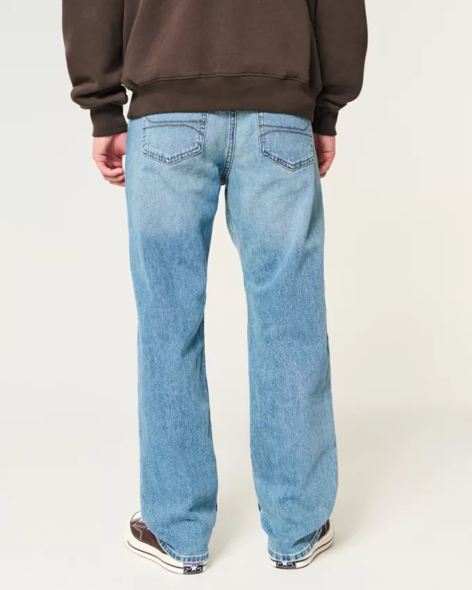 Medium Wash Loose Jeans,Medium Wash Loose Jeans Medium Wash Loose Jeans,Medium Wash Loose Jeans