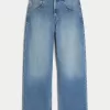Medium Wash Super Baggy Jeans,Medium Wash Super Baggy Jeans