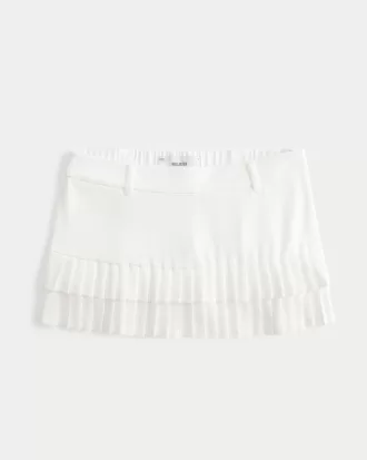 Micro-Pleat Mini Skort,Micro-Pleat Mini Skort