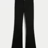 Mid-Rise Black Boot Jeans,Mid-Rise Black Boot Jeans