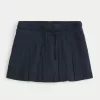 Mid-Rise Pleated Mini Skort,Mid-Rise Pleated Mini Skort Mid-Rise Pleated Mini Skort,Mid-Rise Pleated Mini Skort