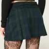Mid-Rise Pleated Mini Skort,Mid-Rise Pleated Mini Skort Mid-Rise Pleated Mini Skort,Mid-Rise Pleated Mini Skort
