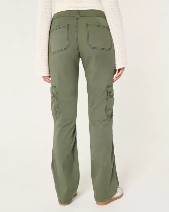 Mid-Rise Relaxed Cargo Boot Pants,Mid-Rise Relaxed Cargo Boot Pants Mid-Rise Relaxed Cargo Boot Pants,Mid-Rise Relaxed Cargo Boot Pants