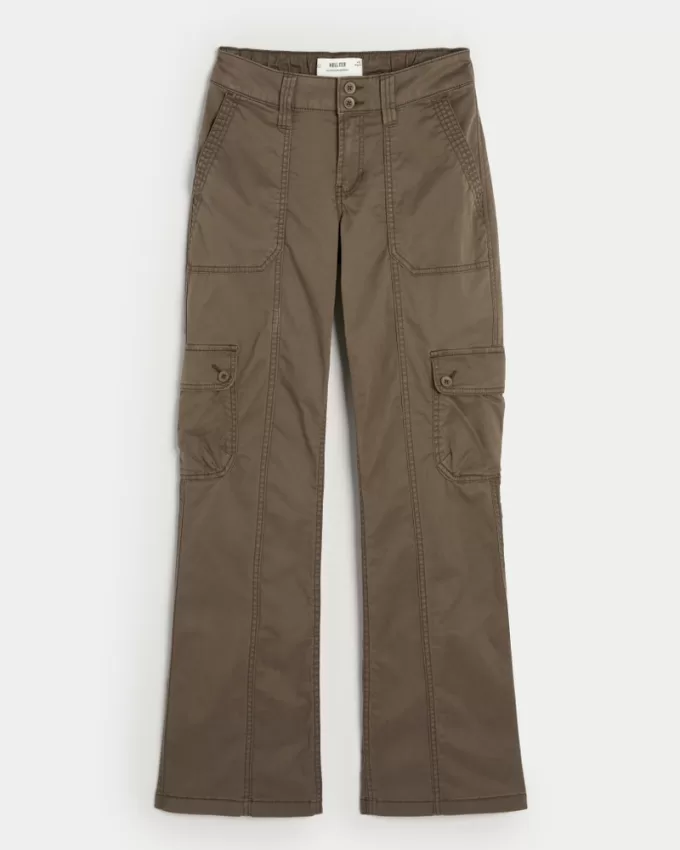 Mid-Rise Relaxed Cargo Boot Pants,Mid-Rise Relaxed Cargo Boot Pants Mid-Rise Relaxed Cargo Boot Pants,Mid-Rise Relaxed Cargo Boot Pants