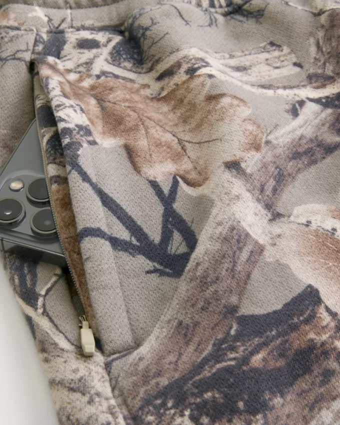 Mid-Thigh Camo Loose Fleece Shorts,Mid-Thigh Camo Loose Fleece Shorts Mid-Thigh Camo Loose Fleece Shorts,Mid-Thigh Camo Loose Fleece Shorts