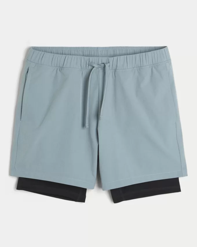 Mid-Thigh Hybrid Active Shorts,Mid-Thigh Hybrid Active Shorts Mid-Thigh Hybrid Active Shorts,Mid-Thigh Hybrid Active Shorts