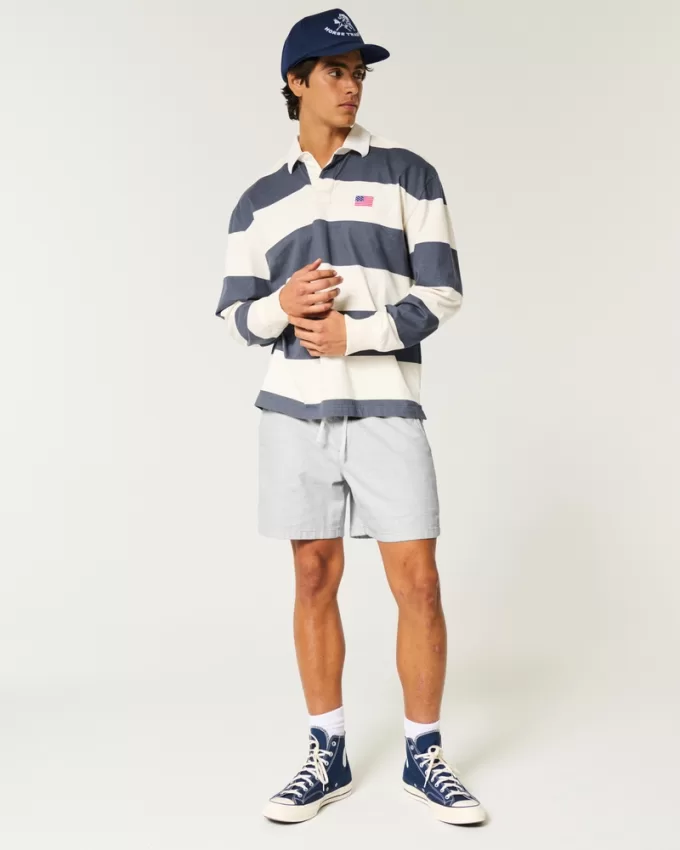 Mid-Thigh Linen-Blend Pull-On Shorts,Mid-Thigh Linen-Blend Pull-On Shorts Mid-Thigh Linen-Blend Pull-On Shorts,Mid-Thigh Linen-Blend Pull-On Shorts