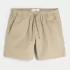 Mid-Thigh Twill Pull-On Shorts,Mid-Thigh Twill Pull-On Shorts Mid-Thigh Twill Pull-On Shorts,Mid-Thigh Twill Pull-On Shorts