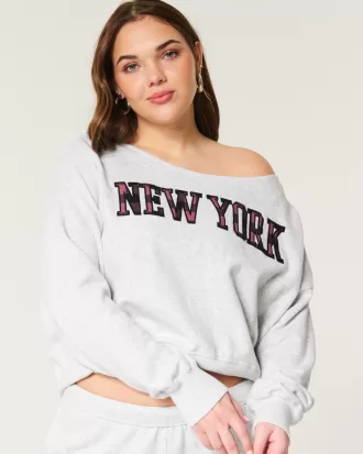 Mini New York Graphic Sweatshirt,Mini New York Graphic Sweatshirt Mini New York Graphic Sweatshirt,Mini New York Graphic Sweatshirt