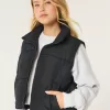 Mini Zip-Up Puffer Vest,Mini Zip-Up Puffer Vest Mini Zip-Up Puffer Vest,Mini Zip-Up Puffer Vest