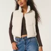 Mini Zip-Up Puffer Vest,Mini Zip-Up Puffer Vest Mini Zip-Up Puffer Vest,Mini Zip-Up Puffer Vest