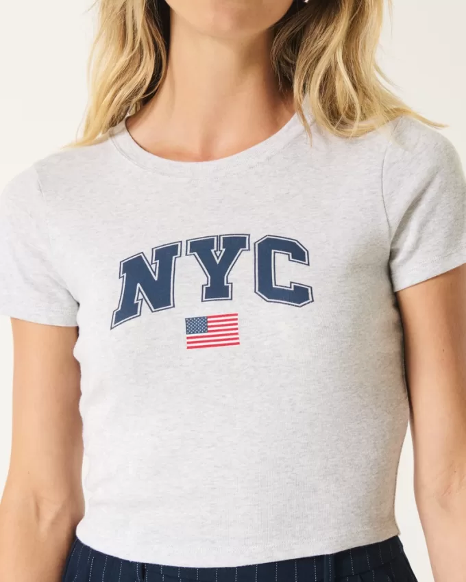 NYC Graphic Baby Tee,NYC Graphic Baby Tee NYC Graphic Baby Tee,NYC Graphic Baby Tee