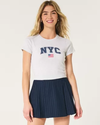 NYC Graphic Baby Tee,NYC Graphic Baby Tee