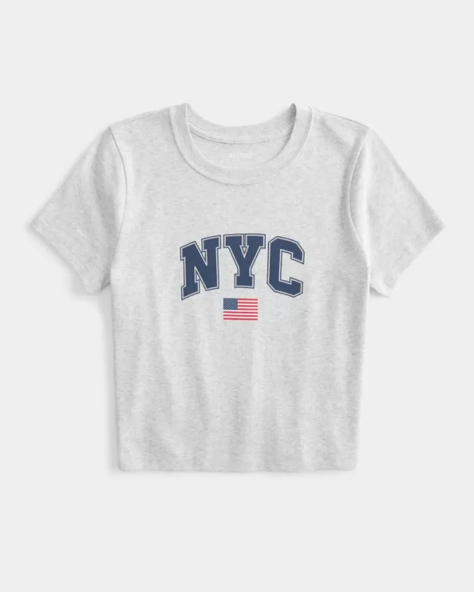 NYC Graphic Baby Tee,NYC Graphic Baby Tee NYC Graphic Baby Tee,NYC Graphic Baby Tee
