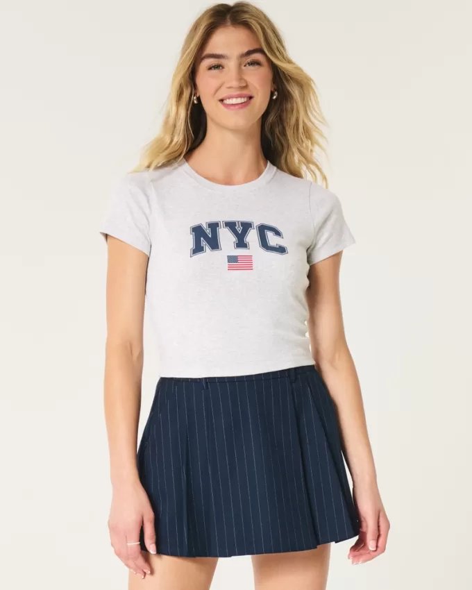 NYC Graphic Baby Tee,NYC Graphic Baby Tee NYC Graphic Baby Tee,NYC Graphic Baby Tee