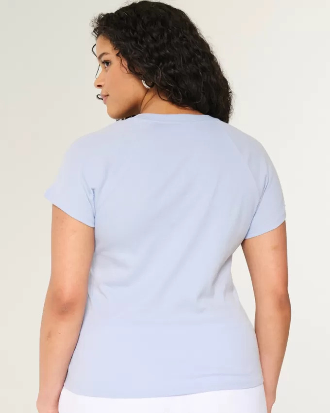 Number Graphic Baby Tee,Number Graphic Baby Tee Number Graphic Baby Tee,Number Graphic Baby Tee