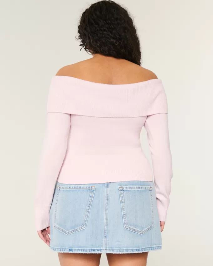 Off-the-Shoulder Sweater,Off-the-Shoulder Sweater Off-the-Shoulder Sweater,Off-the-Shoulder Sweater