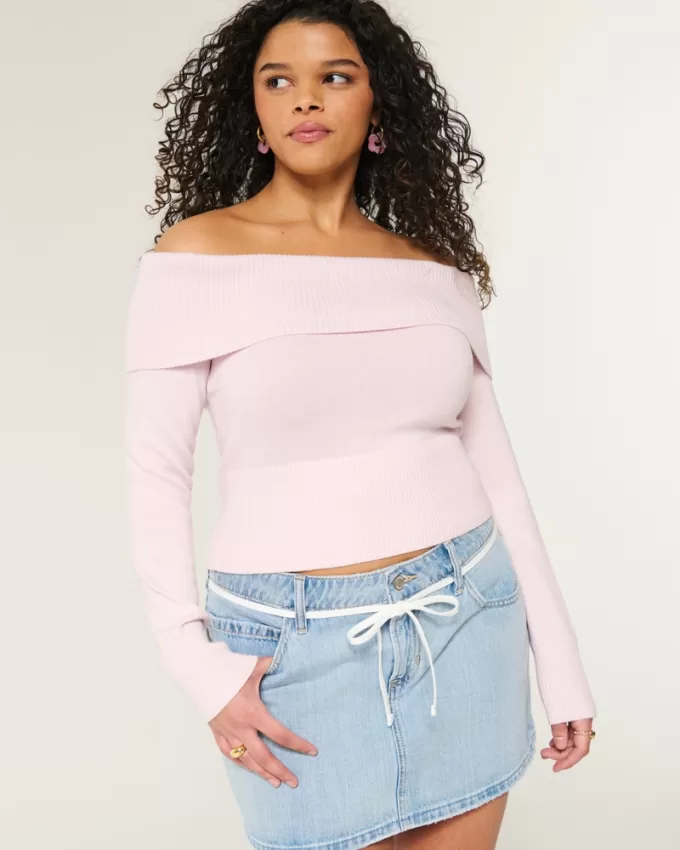 Off-the-Shoulder Sweater,Off-the-Shoulder Sweater Off-the-Shoulder Sweater,Off-the-Shoulder Sweater