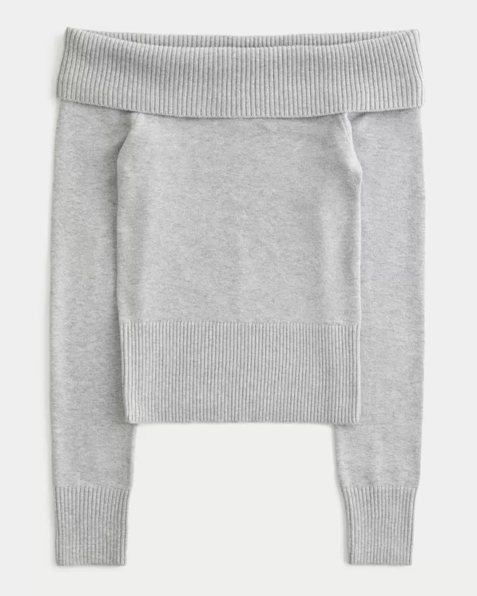 Off-the-Shoulder Sweater,Off-the-Shoulder Sweater Off-the-Shoulder Sweater,Off-the-Shoulder Sweater