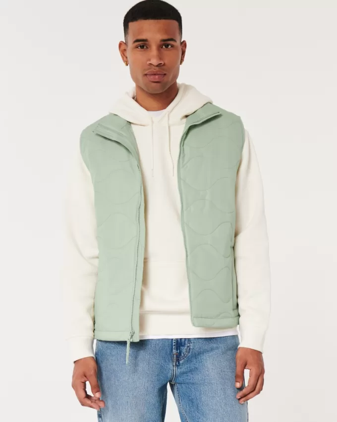Onion-Quilted Puffer Vest,Onion-Quilted Puffer Vest Onion-Quilted Puffer Vest,Onion-Quilted Puffer Vest
