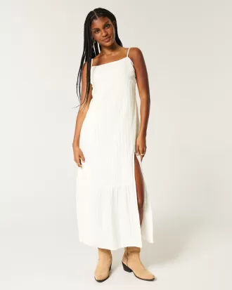 Open-Back Babydoll Maxi Dress,Open-Back Babydoll Maxi Dress Open-Back Babydoll Maxi Dress,Open-Back Babydoll Maxi Dress