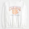 Oversized Clemson University Off-the-Shoulder Sweatshirt,Oversized Clemson University Off-the-Shoulder Sweatshirt Oversized Clemson University Off-the-Shoulder Sweatshirt,Oversized Clemson University Off-the-Shoulder Sweatshirt