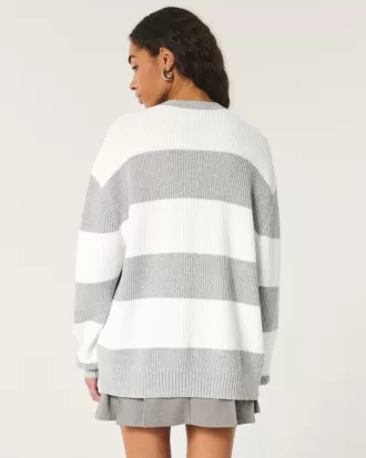 Oversized Crew Sweater,Oversized Crew Sweater Oversized Crew Sweater,Oversized Crew Sweater