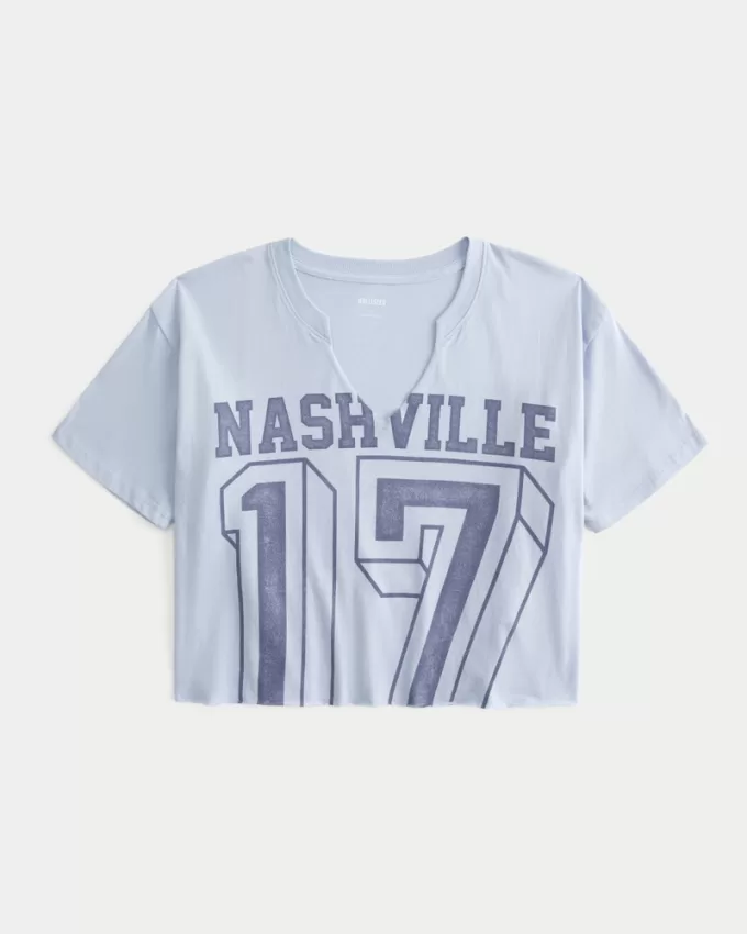 Oversized Crop Nashville Graphic Tee,Oversized Crop Nashville Graphic Tee Oversized Crop Nashville Graphic Tee,Oversized Crop Nashville Graphic Tee