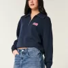 Oversized Half-Zip American Flag Graphic Sweater,Oversized Half-Zip American Flag Graphic Sweater Oversized Half-Zip American Flag Graphic Sweater,Oversized Half-Zip American Flag Graphic Sweater