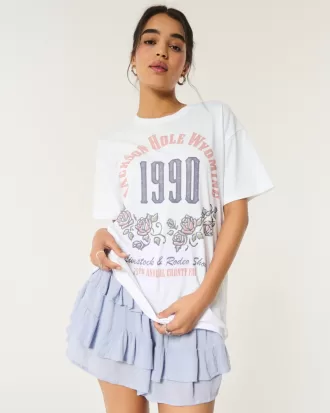 Oversized Jackson Hole Graphic Tee,Oversized Jackson Hole Graphic Tee