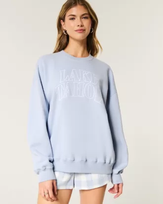 Oversized Lake Tahoe Graphic Crew Sweatshirt,Oversized Lake Tahoe Graphic Crew Sweatshirt Oversized Lake Tahoe Graphic Crew Sweatshirt,Oversized Lake Tahoe Graphic Crew Sweatshirt