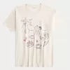 Oversized Le Petit Déjeuner Graphic Tee,Oversized Le Petit Déjeuner Graphic Tee