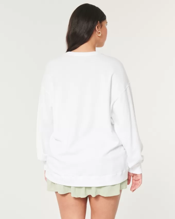 Oversized Malibu California Graphic Terry Sweatshirt,Oversized Malibu California Graphic Terry Sweatshirt Oversized Malibu California Graphic Terry Sweatshirt,Oversized Malibu California Graphic Terry Sweatshirt