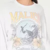 Oversized Malibu California Graphic Terry Sweatshirt,Oversized Malibu California Graphic Terry Sweatshirt Oversized Malibu California Graphic Terry Sweatshirt,Oversized Malibu California Graphic Terry Sweatshirt