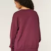 Oversized New York Graphic Notch-Neck Sweatshirt,Oversized New York Graphic Notch-Neck Sweatshirt Oversized New York Graphic Notch-Neck Sweatshirt,Oversized New York Graphic Notch-Neck Sweatshirt