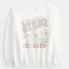 Oversized Off-the-Shoulder University of Miami Graphic Sweatshirt,Oversized Off-the-Shoulder University of Miami Graphic Sweatshirt Oversized Off-the-Shoulder University of Miami Graphic Sweatshirt,Oversized Off-the-Shoulder University of Miami Graphic Sweatshirt