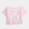 Oversized Off-the-Shoulder Varsity Floral Graphic Tee,Oversized Off-the-Shoulder Varsity Floral Graphic Tee Oversized Off-the-Shoulder Varsity Floral Graphic Tee,Oversized Off-the-Shoulder Varsity Floral Graphic Tee