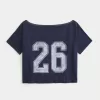 Oversized Off-the-Shoulder Varsity Graphic Tee,Oversized Off-the-Shoulder Varsity Graphic Tee Oversized Off-the-Shoulder Varsity Graphic Tee,Oversized Off-the-Shoulder Varsity Graphic Tee