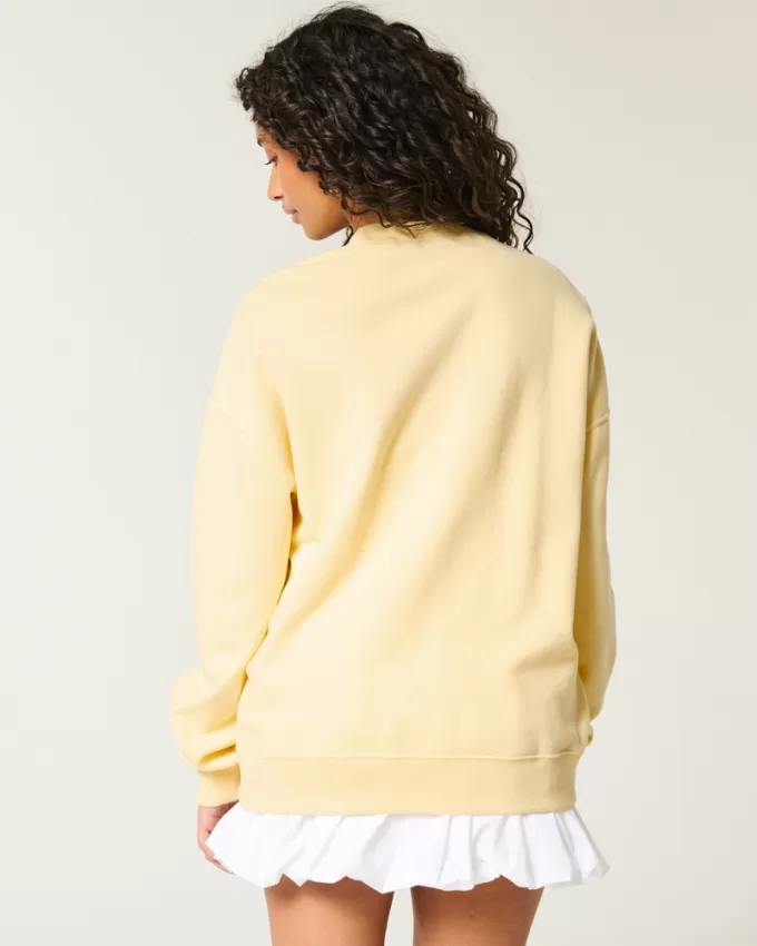 Oversized Shell Graphic Crew Sweatshirt,Oversized Shell Graphic Crew Sweatshirt Oversized Shell Graphic Crew Sweatshirt,Oversized Shell Graphic Crew Sweatshirt
