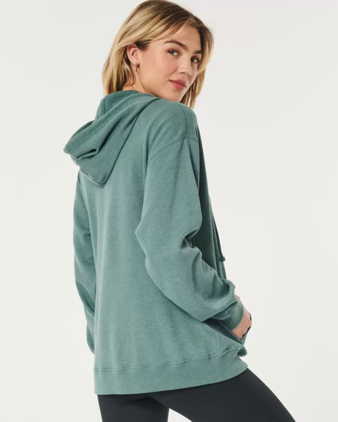 Oversized Terry Zip-Up Hoodie,Oversized Terry Zip-Up Hoodie Oversized Terry Zip-Up Hoodie,Oversized Terry Zip-Up Hoodie