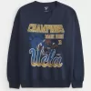 Oversized UCLA Graphic Notch-Neck Sweatshirt,Oversized UCLA Graphic Notch-Neck Sweatshirt Oversized UCLA Graphic Notch-Neck Sweatshirt,Oversized UCLA Graphic Notch-Neck Sweatshirt